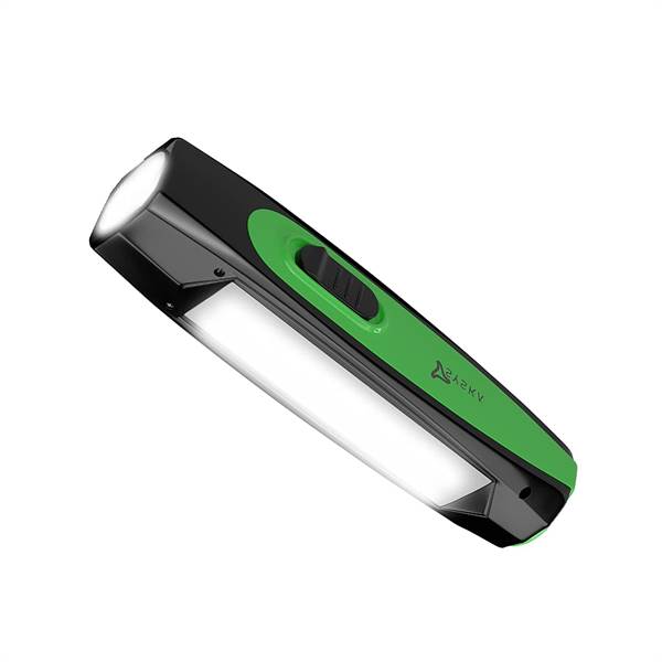 SYSKA T112ML DUOTRON 1W Bright Led Rechargeable Torch (1, Green)